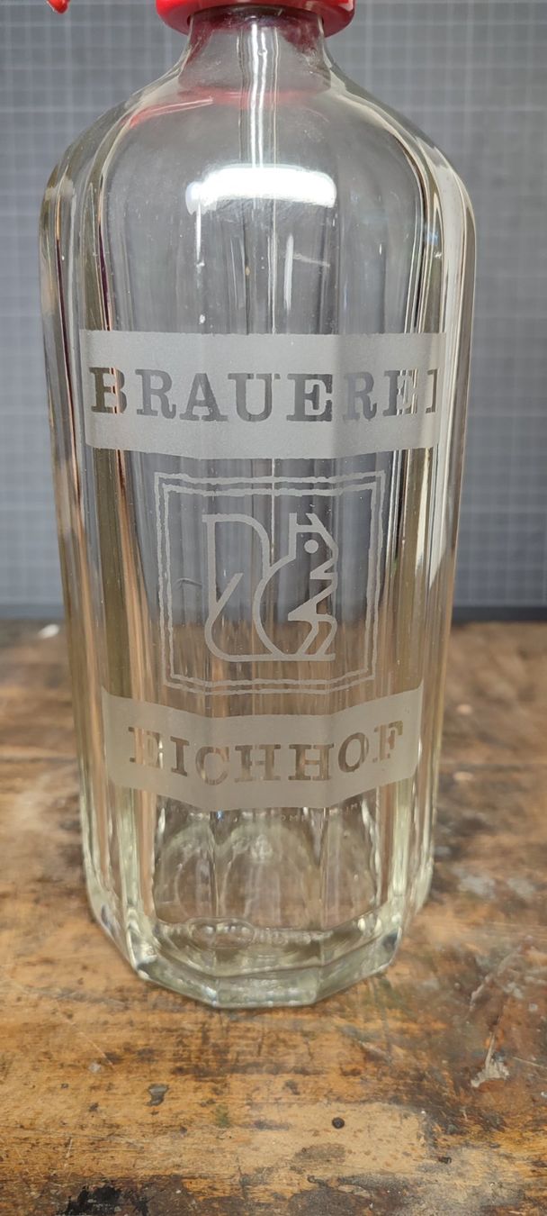 Eichhof Bottiglie: Wunderschöne alte Syphon/Sodaflasche Eichhof Luzern – Usato da Gelterkinden venduto da MYSTOREFORYOU4460 3