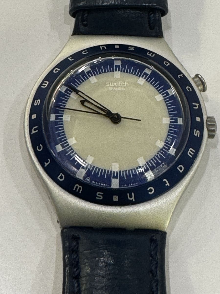Swatch Orologi: Swatch Irony Big "Blue Daemon" (YGS9005) – Usato da Vevey venduto da Eiden77