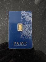 Goldbarren PAMP Suisse 1g 999.9 Neu im Blister