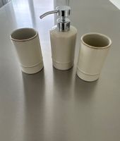 Diffuseur savon et 2 verres en céramique neufs
