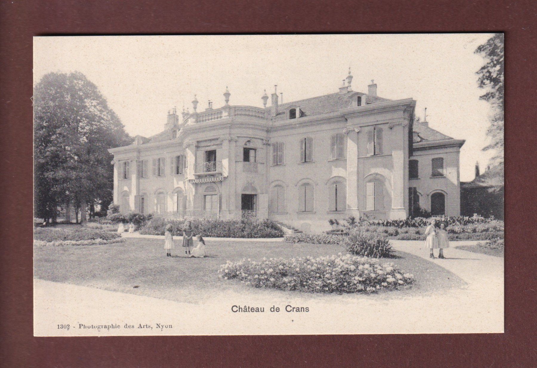 Cartoline postali: Nyon - Château de CRANS – Usato da Pully venduto da nicecards