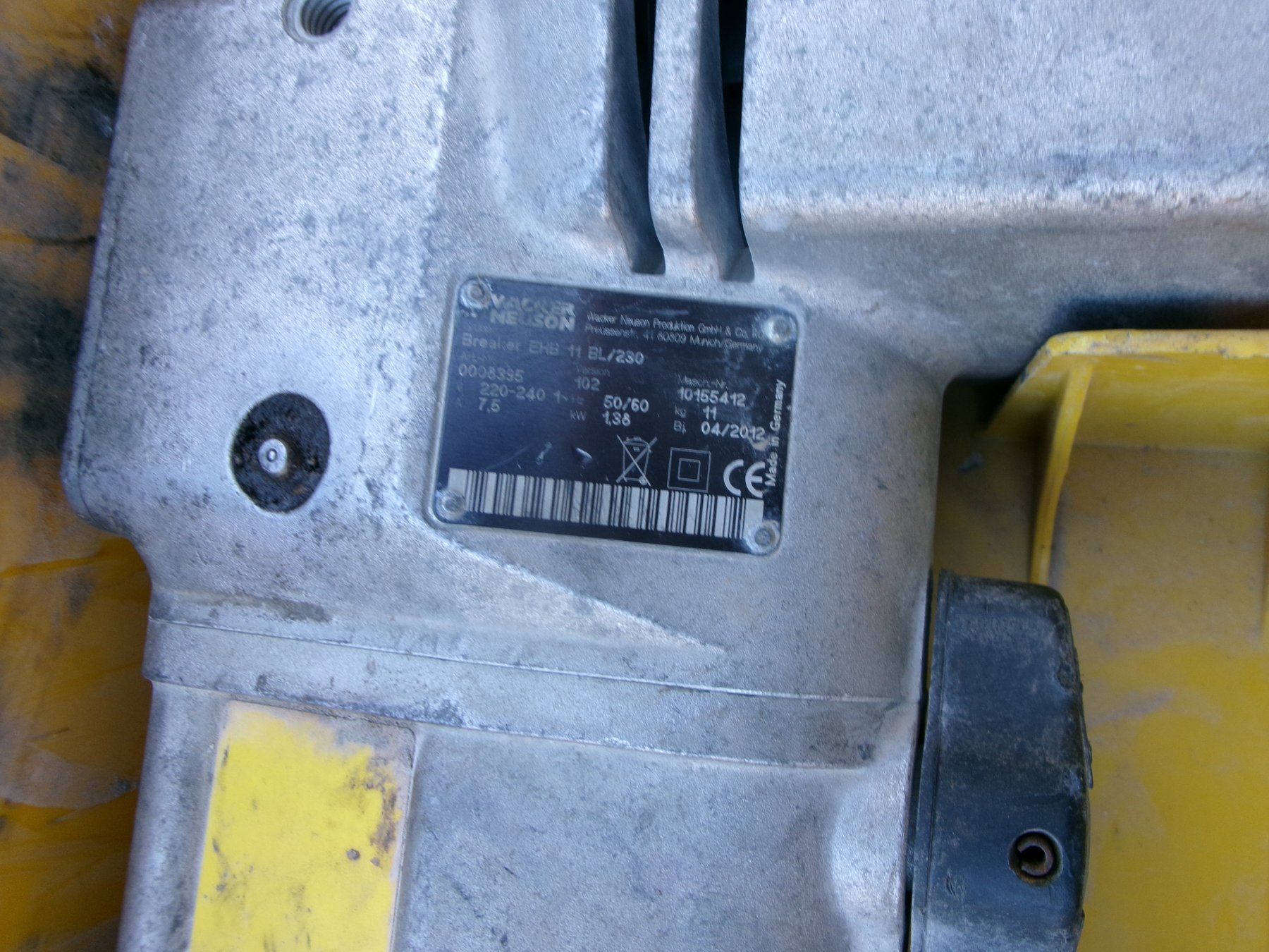 Wacker Neuson Toutes les machines: Bohrhammer  Wacker -Neuson EHB 11 – D'occasion à Eschenbach SG par GM-29 2