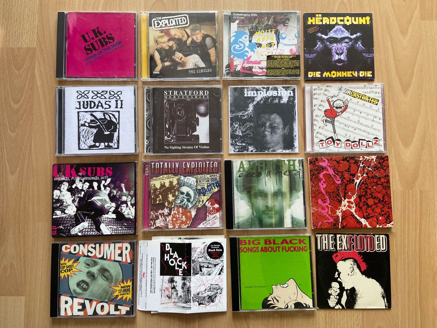 CD: Punk etc – Usato da Wabern venduto da fingersinfactories