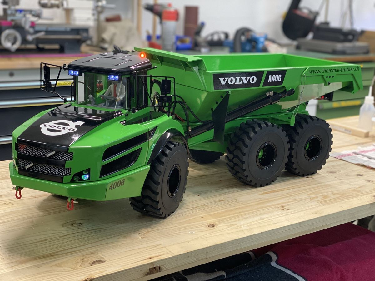 Modellismo RC: RC Volvo Dumper 6x6 – Nuovo (secondo la descrizione) da Sursee venduto da adrian123