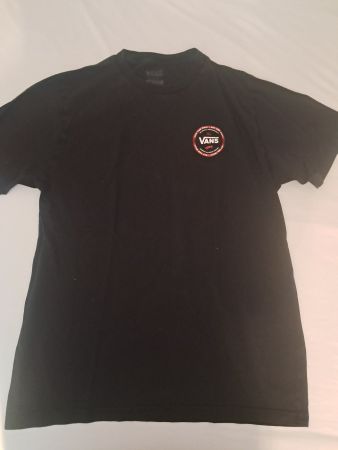T-shirt VANS noir taille XL enfant bon état
