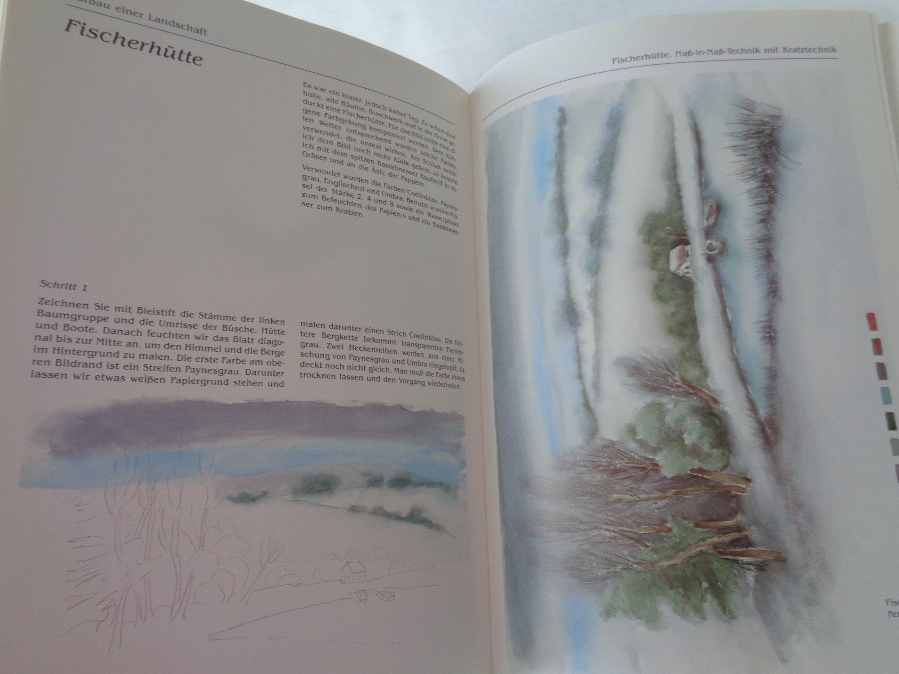 Libri: Landschaftsaquarelle Technik u.Komposition persönlichen Stil – Usato da Chur venduto da Oregano1 6