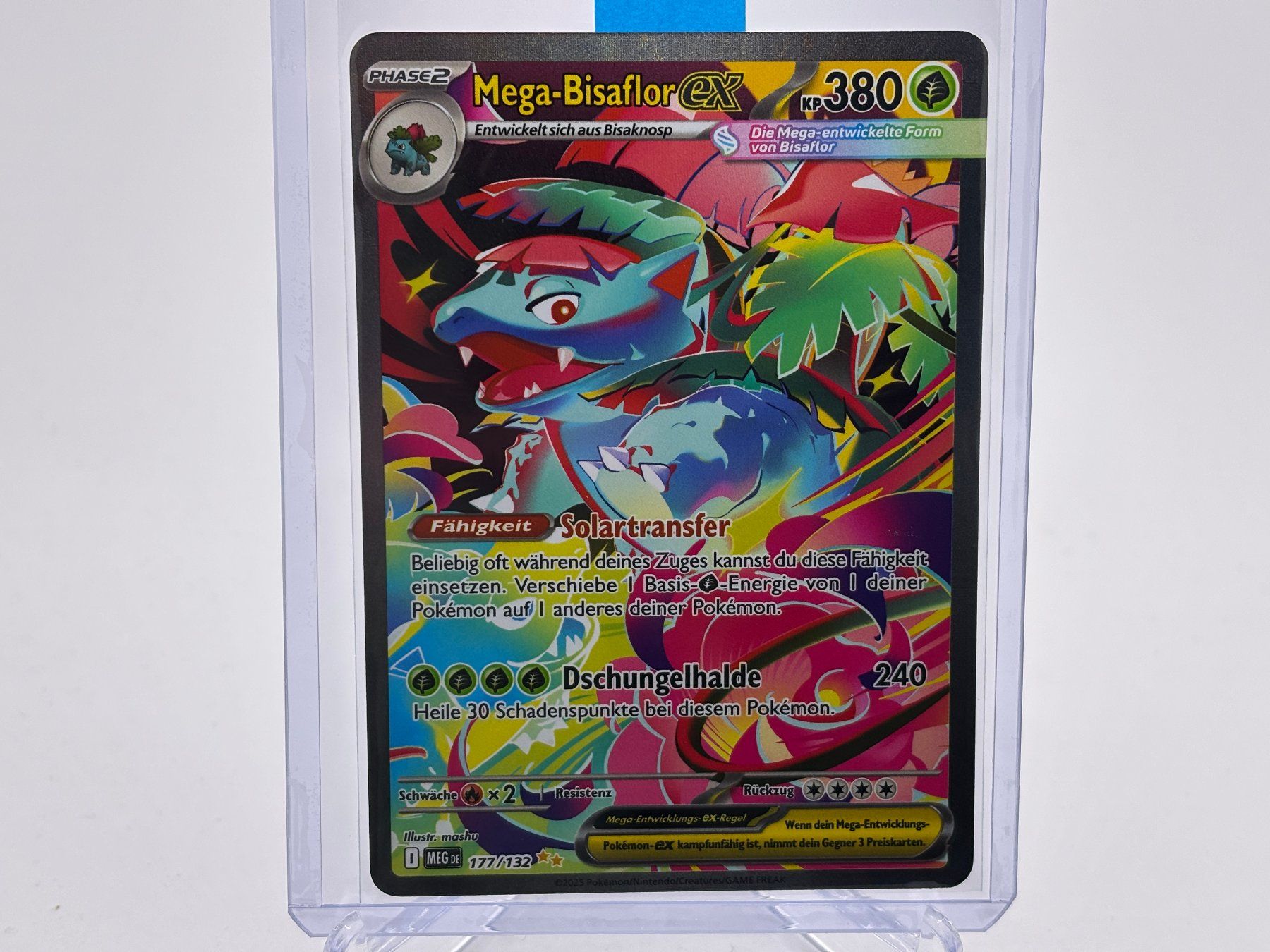 Pokémon Carte collezionabili: Mega-Entwicklung - Mega Bisaflor ex  (MEG 177) - DE – Nuovo (secondo la descrizione) da Allschwil venduto da Bullach
