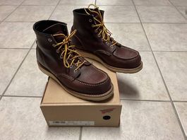 Red Wing Moc Toe 8138 Briar Oil grösse US 9.0 UK 8.0 EU 42