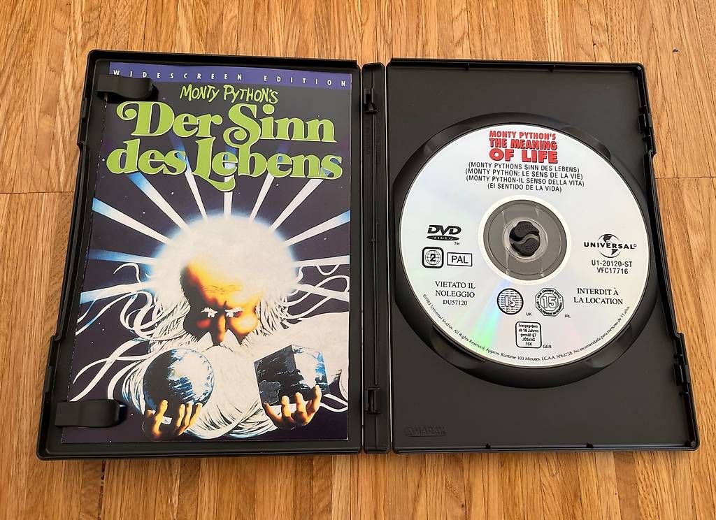 Tutti i DVDs: DVD Monty Python's "Der Sinn des Lebens" – Usato da Küsnacht ZH venduto da fourstar_de 2