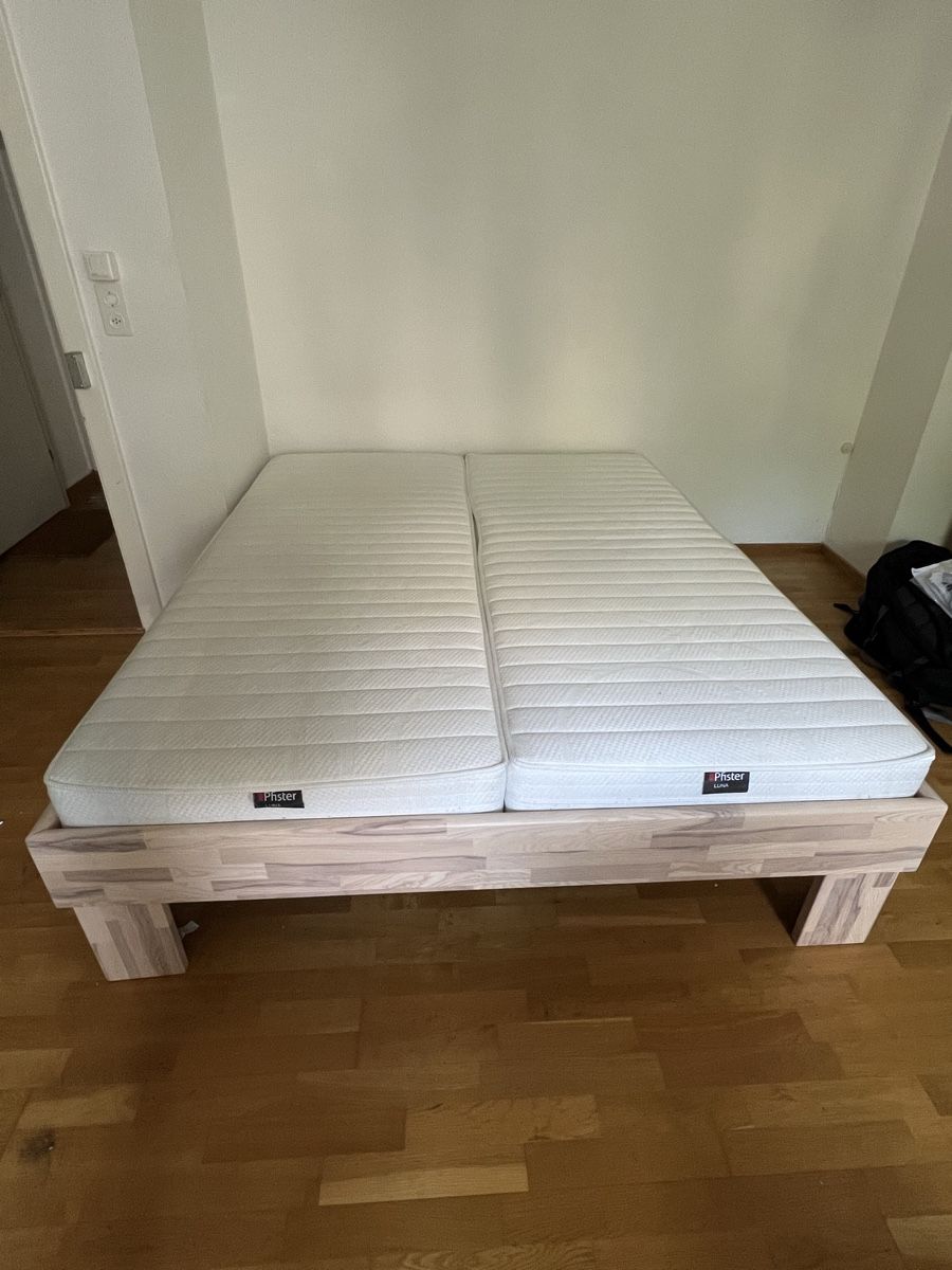 Pfister Letti: Pfister ALUtech Wooden Bed Frame – Usato da Zürich venduto da Sfass