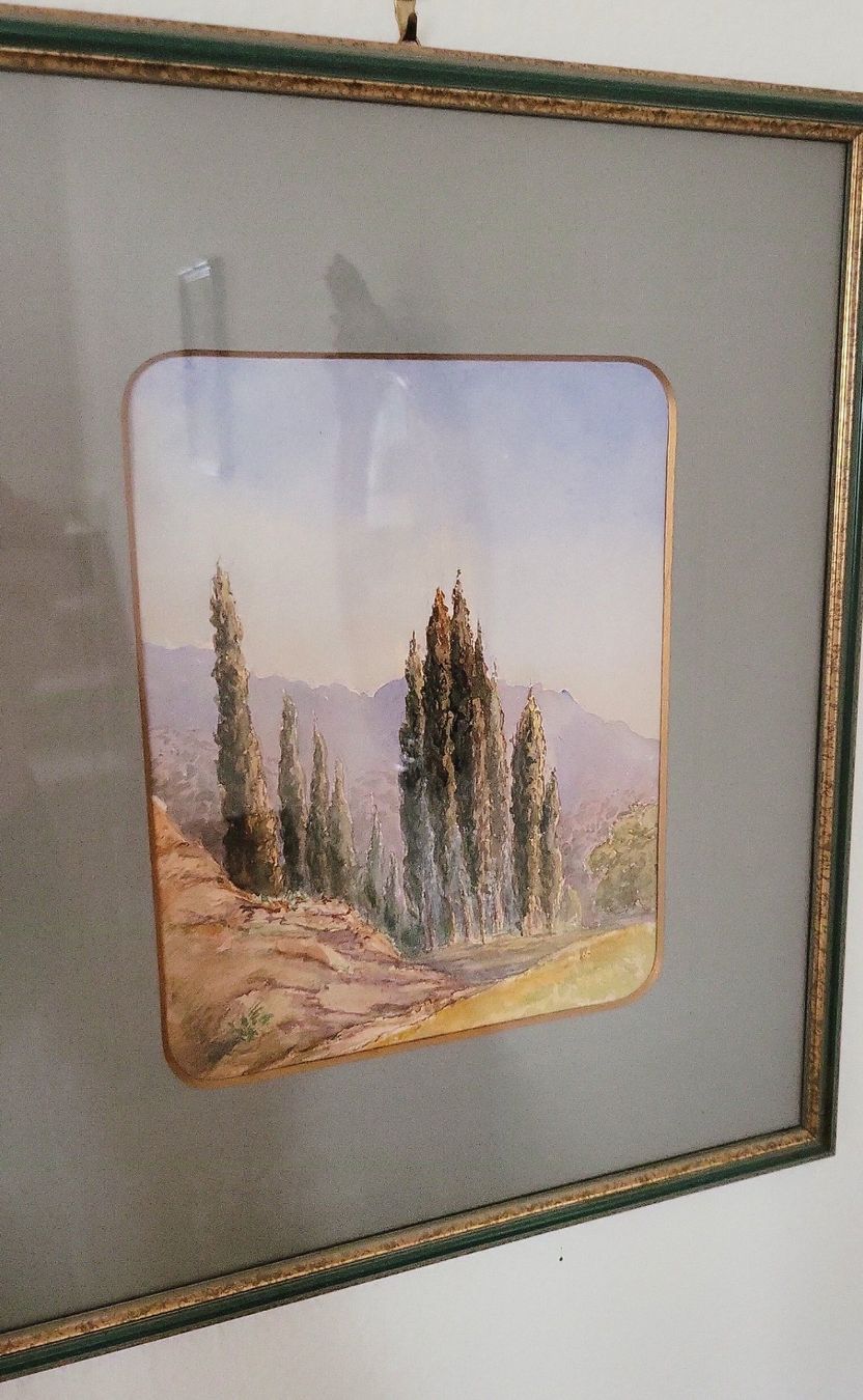 Dipinti: Antikes Aquarell, 1884 – Usato da Muttenz venduto da Mithrur 1