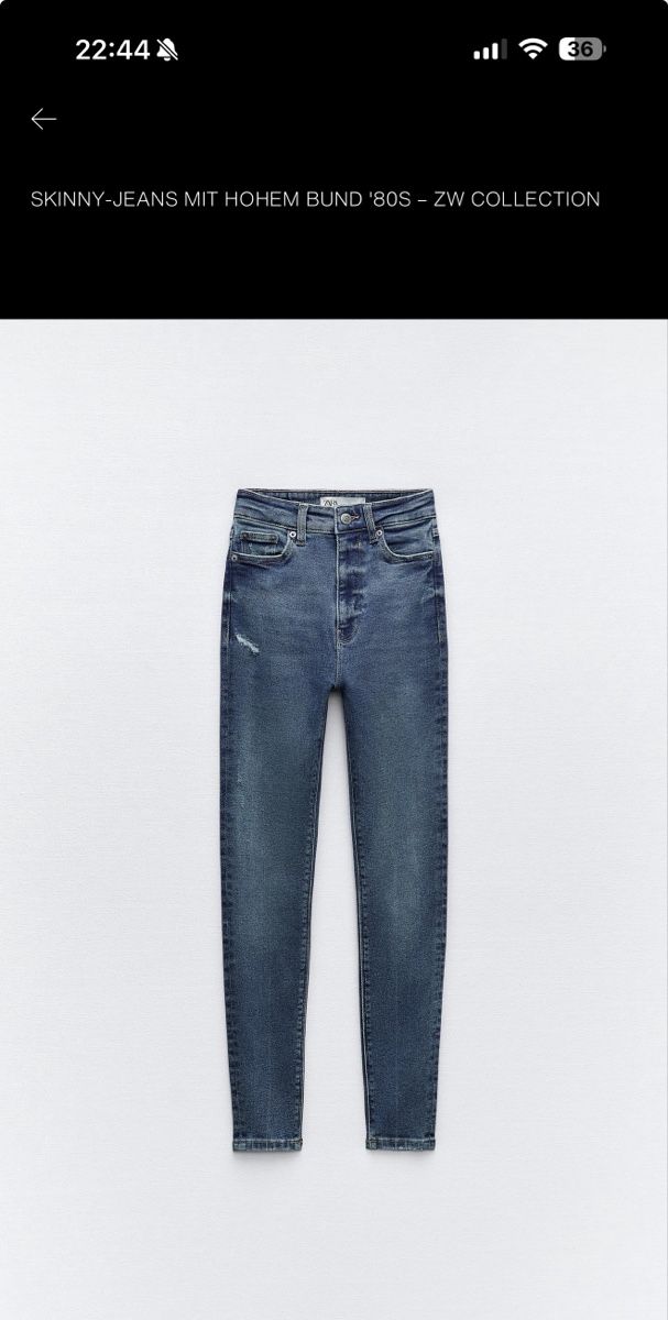 Zara Jeans: Skinny jeans – Nuovo (secondo la descrizione) da Dottikon venduto da RomanVer