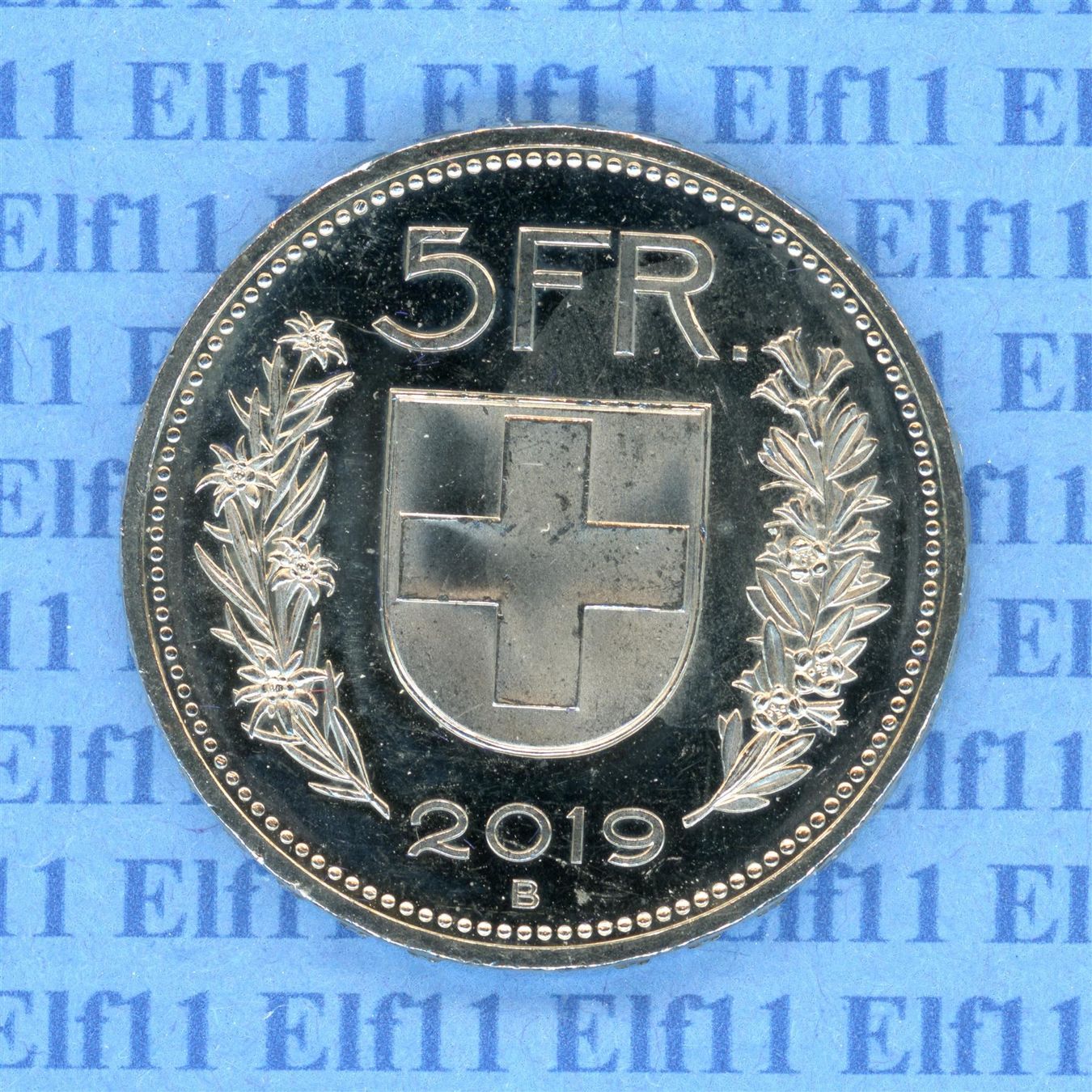 Tutti le monete: CHF___5.00 2019 unz-stgl 5 Franken – Nuovo (secondo la descrizione) da Widnau venduto da Elf11