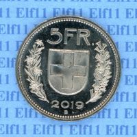 CHF___5.00 2019 unz-stgl 5 Franken