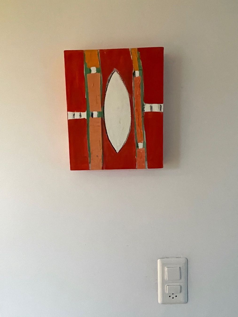 Gemälde: Originalbild von Siegi Treuter, schöne Farben, Hingucker – Gebraucht aus Winterthur von 1956ingi 1