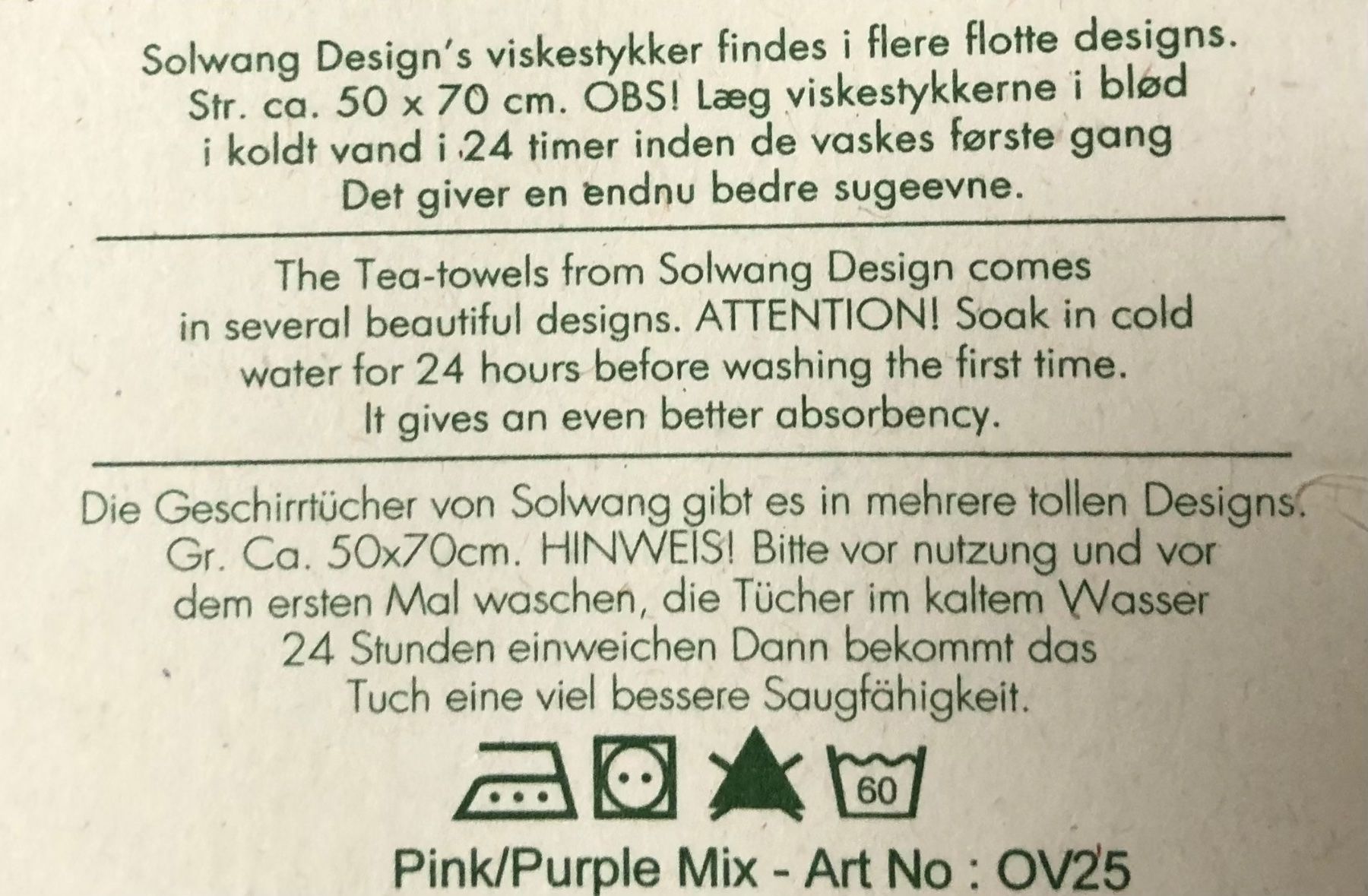 Strofinacci: Geschirrtuch Solwang..Neu.. – Nuovo (secondo la descrizione) da Hünenberg venduto da Smile77.. 2