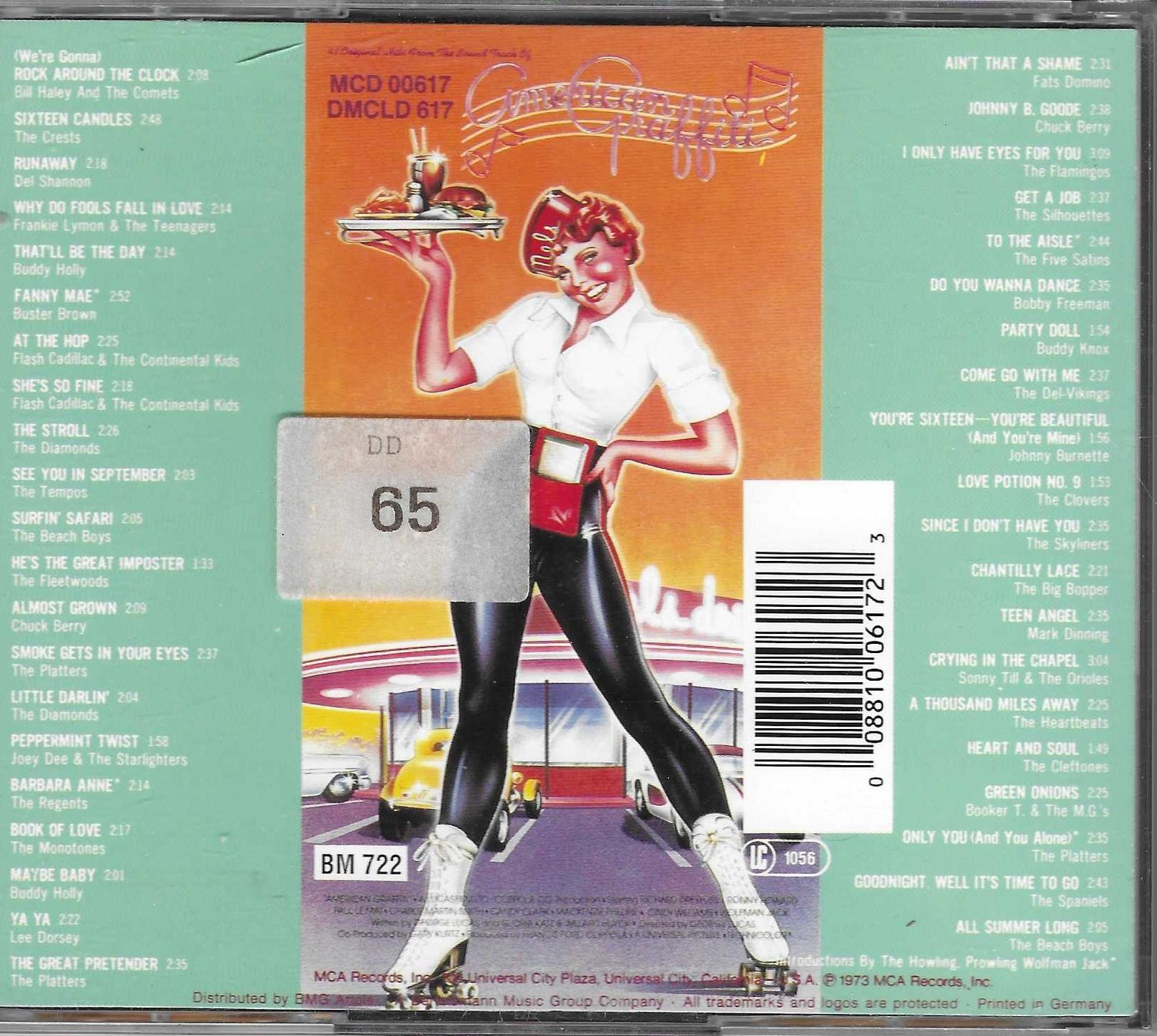 CD: AMERICAN GRAFFITI    2 CD – Usato da Bex venduto da Giorgiob 1