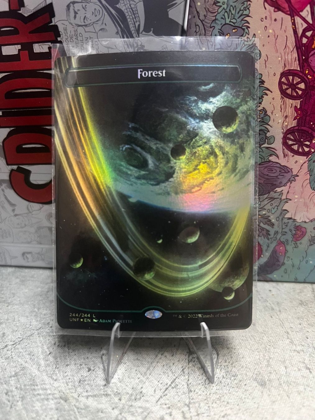 Magic The Gathering Carte collezionabili: Forest Planet Foil – Nuovo (secondo la descrizione) da Wilen b. Wollerau venduto da GarruksShop