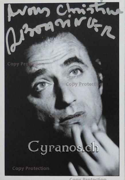 Autogramme: Richard Bohringer (1942) Schauspieler - Autogramm – Gebraucht aus Dietikon von cyranos.ch