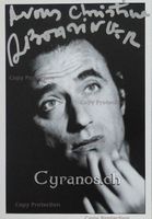 Richard Bohringer (1942) Schauspieler - Autogramm