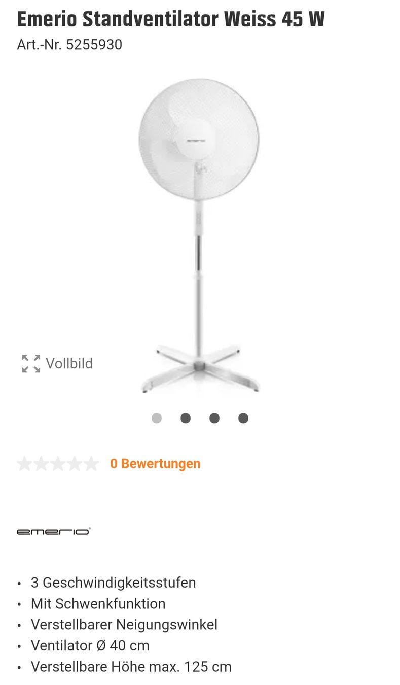 Ventilatori: !!! Ventilator Emerio !!! – Usato da Reinach BL venduto da Ibizo69 3