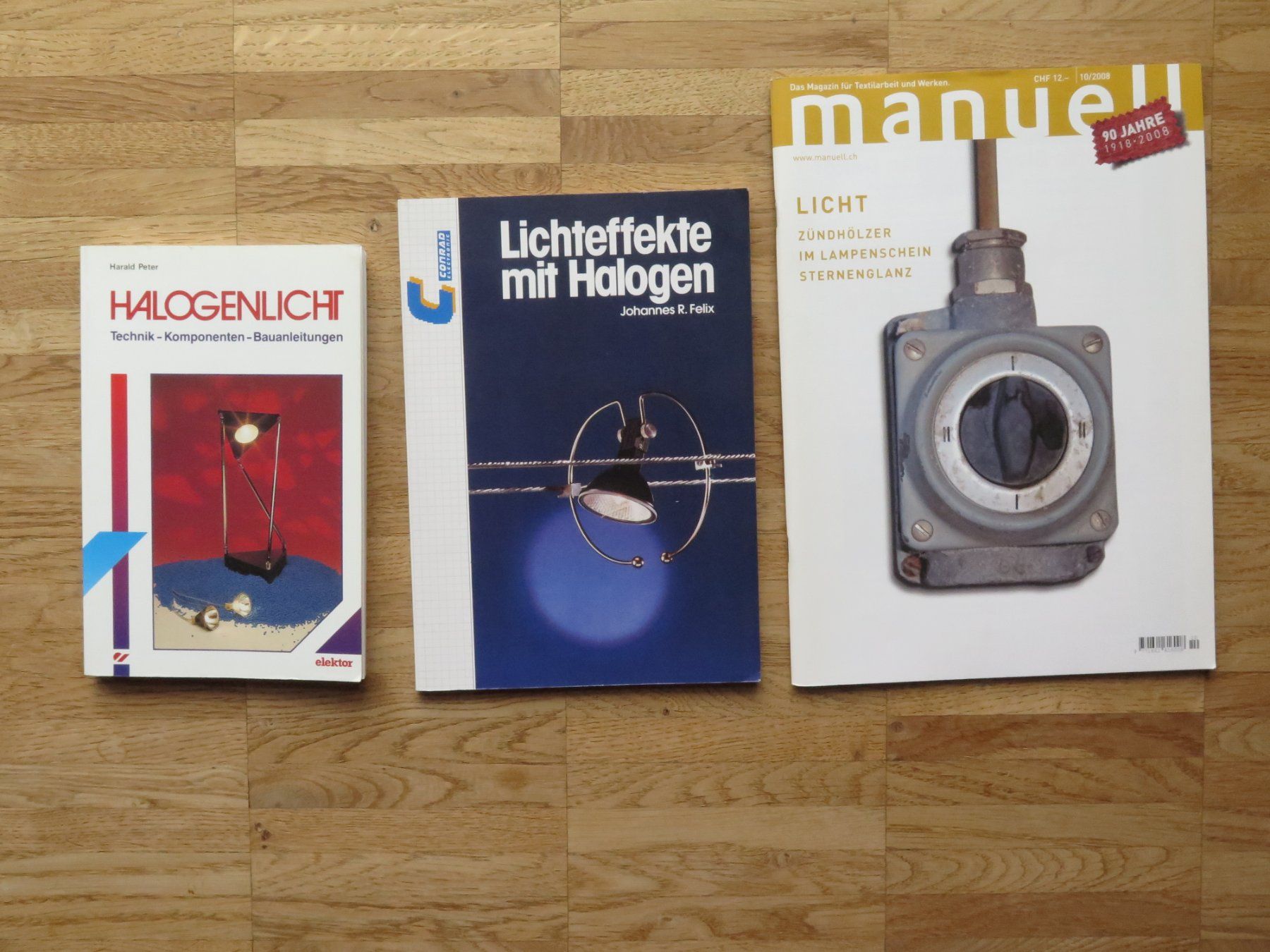 Libri: Licht - Halogenlicht - Leuchten bauen – Usato da Zwingen venduto da Tigertimmi