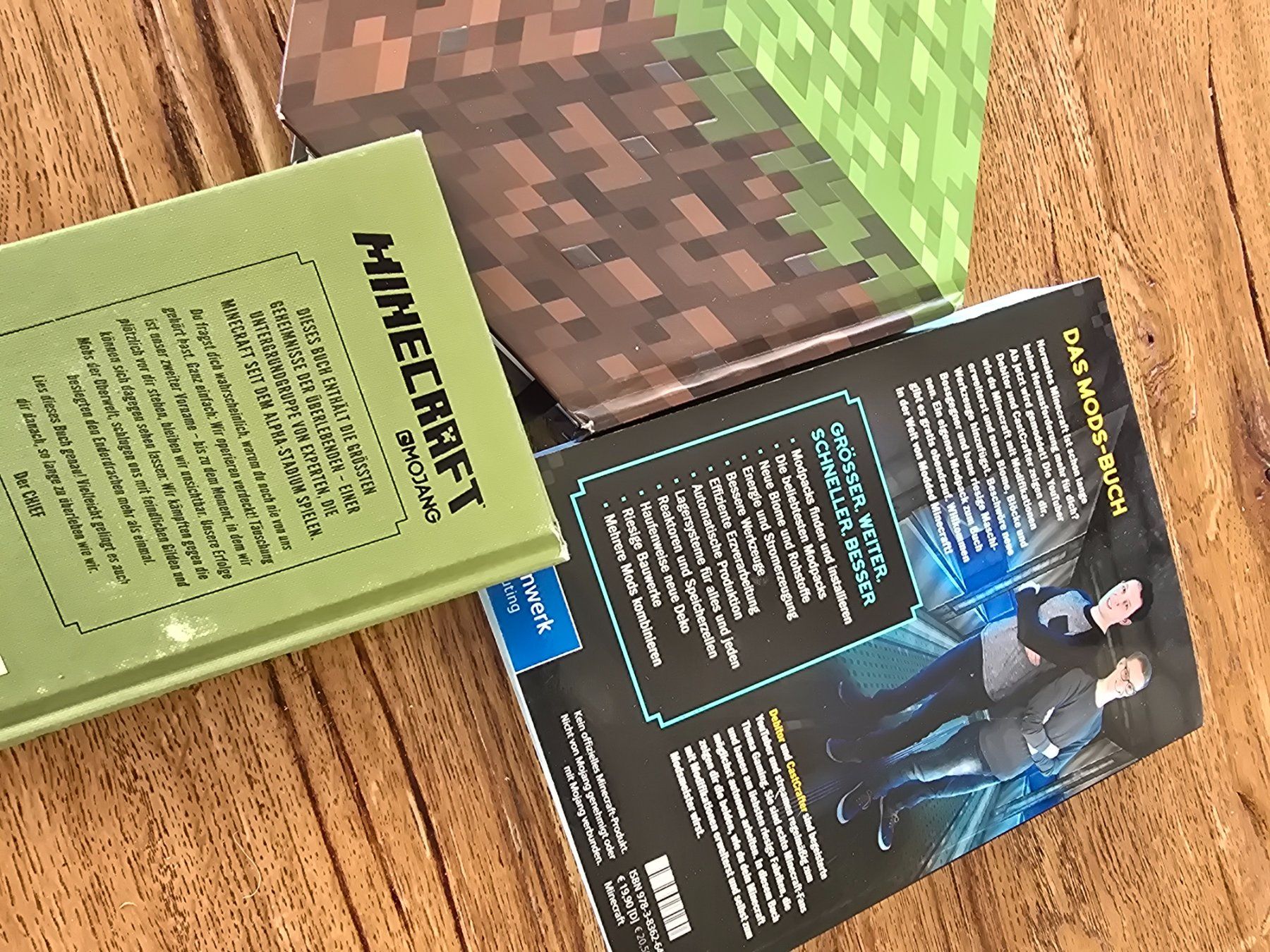 Libri: minecraft Handbücher und Baupläne 3 Bücher – Usato da Untersiggenthal venduto da fantail 5