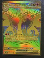 Pokémon Mega-Glurak X ex Gold 130/094 PFL DE ⭐ Boosterfrisch