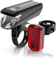Fahrradlicht Set, USB Aufladbar, Neu & Originalverp...