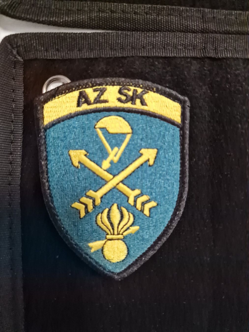 Schweizer Armee Placchette & Badge: Abzeichen AZ SK, original Armee Badge – Usato da Villmergen venduto da Markus_Selina_Store