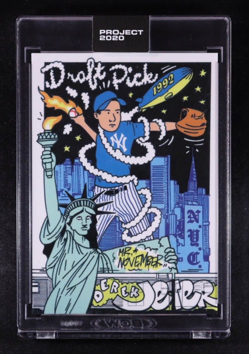 Topps Carte collezionabili: Derek Jeter 2020 Topps Project 2020 #107 MLB CARD – Nuovo (secondo la descrizione) da Savosa venduto da Misch-M13