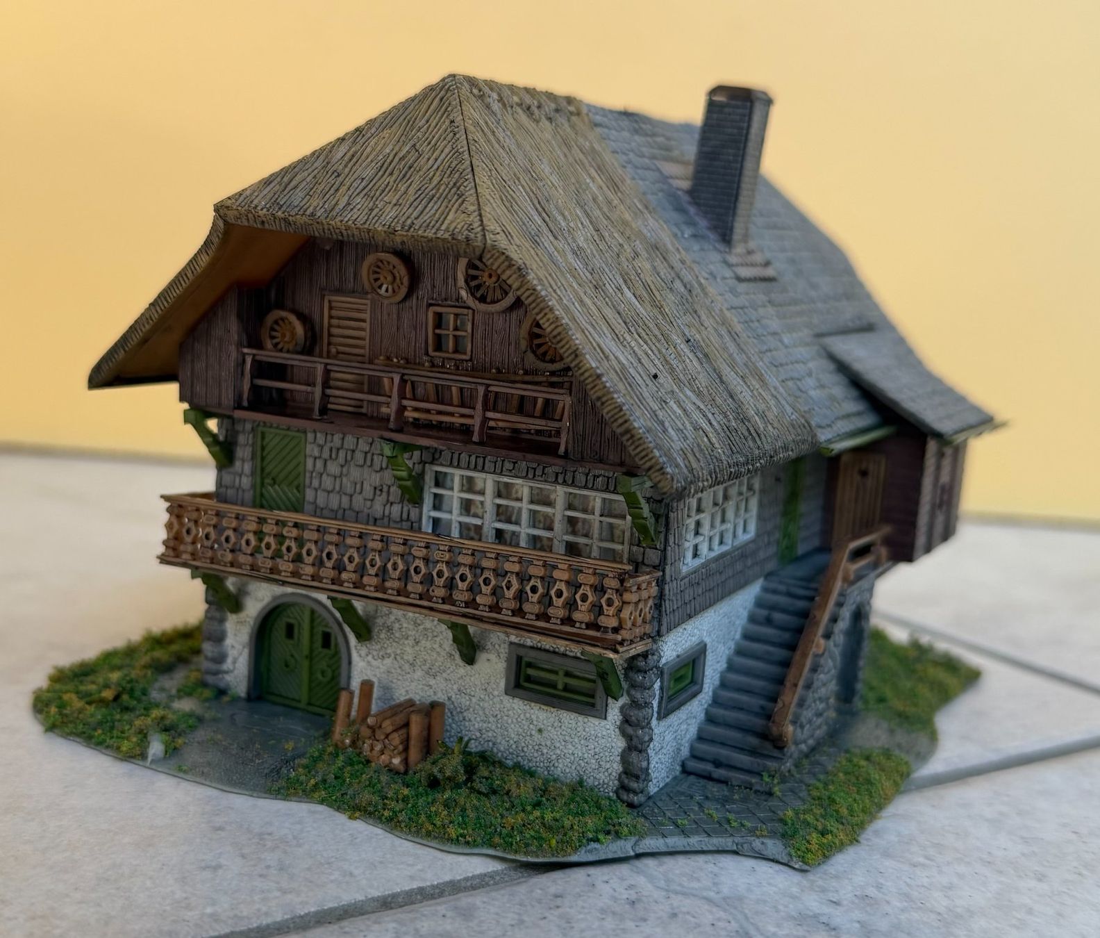 Faller Modellini di ferrovie: Bauernhaus von Faller 289 - Spur HO! – Nuovo e nell'imballaggio originale da Steffisburg venduto da Calceolaria