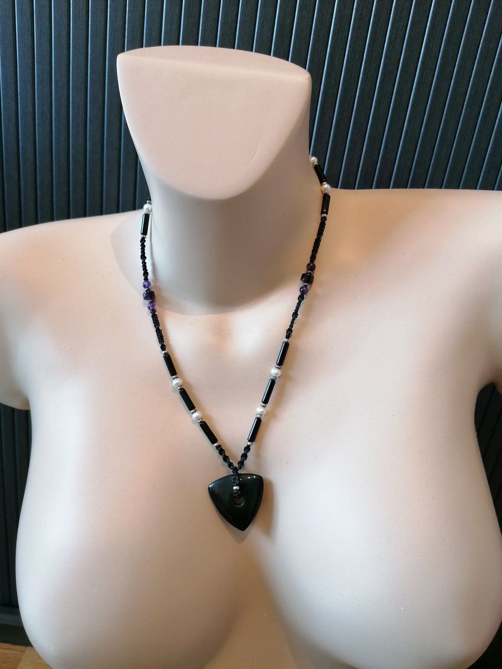 Catenine: Schmuck Black Obsidian Handmade – Nuovo (secondo la descrizione) da Muri AG venduto da goodmood17 2