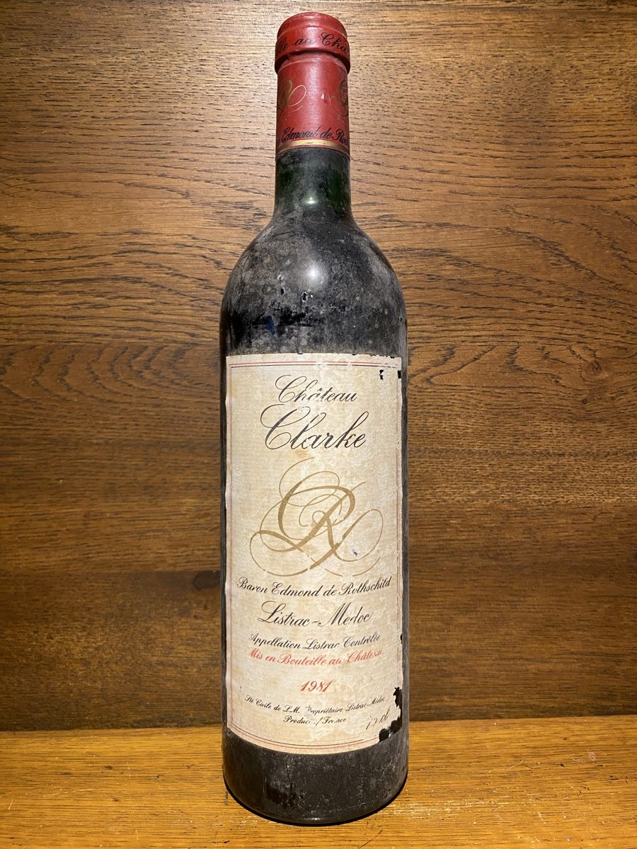 Vino: Château Clarke 1981 ! Listrac-Médoc – Nuovo e nell'imballaggio originale da Muttenz venduto da exclusive_wines 2