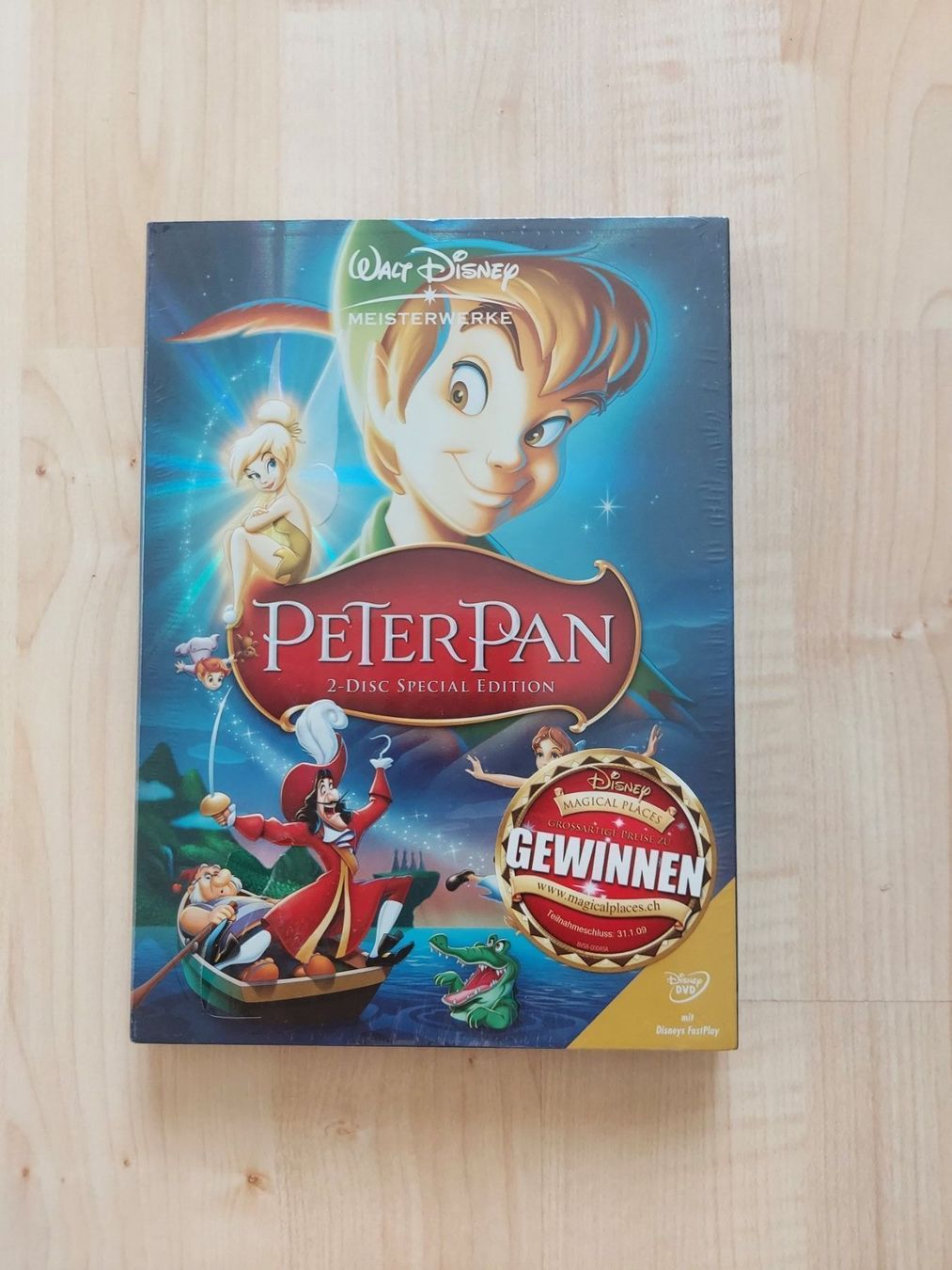 Tutti i DVDs: Peter Pan in Kartonschubber (OVP) – Nuovo e nell'imballaggio originale da Kölliken venduto da arwen6