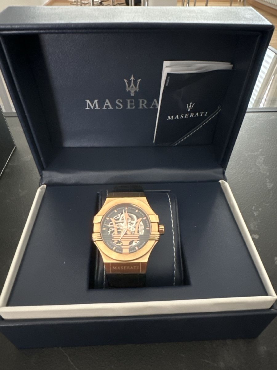 Maserati Orologi: Maserati Poztenza Skeleton – Nuovo (secondo la descrizione) da Reinach BL venduto da giu_qwc5