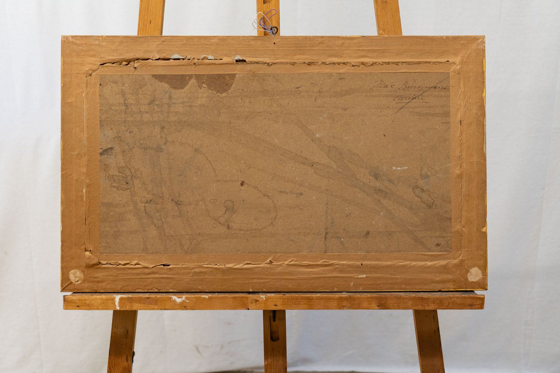 Gemälde: Max Burgmeier "Aarau" - Leinwand, Goldrahmen - Ref. 07/44 – Gebraucht aus Au ZH von BrockiAu 8