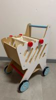 Kinder-Einkaufswagen aus Holz
