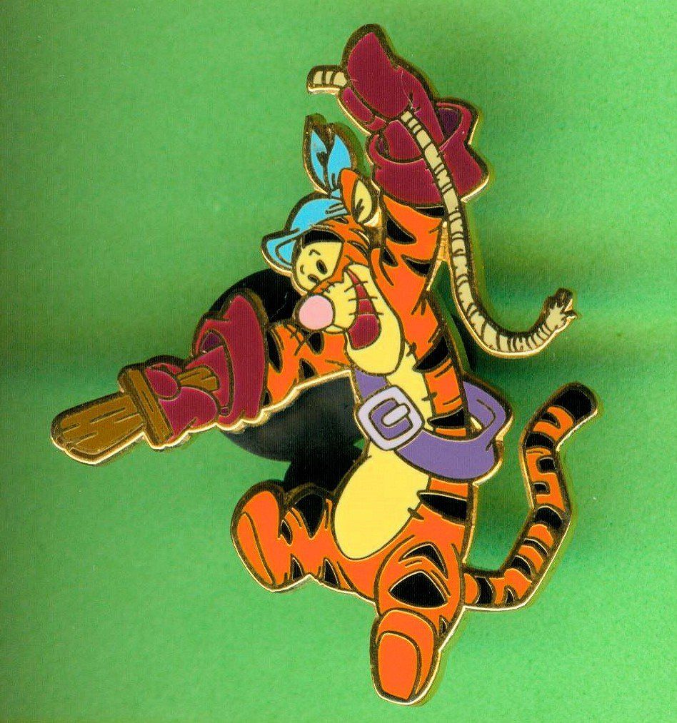 Disney Placchette & Badge: DISNEY   Tigger  Pirat – Usato da Winterthur venduto da Sammleroase