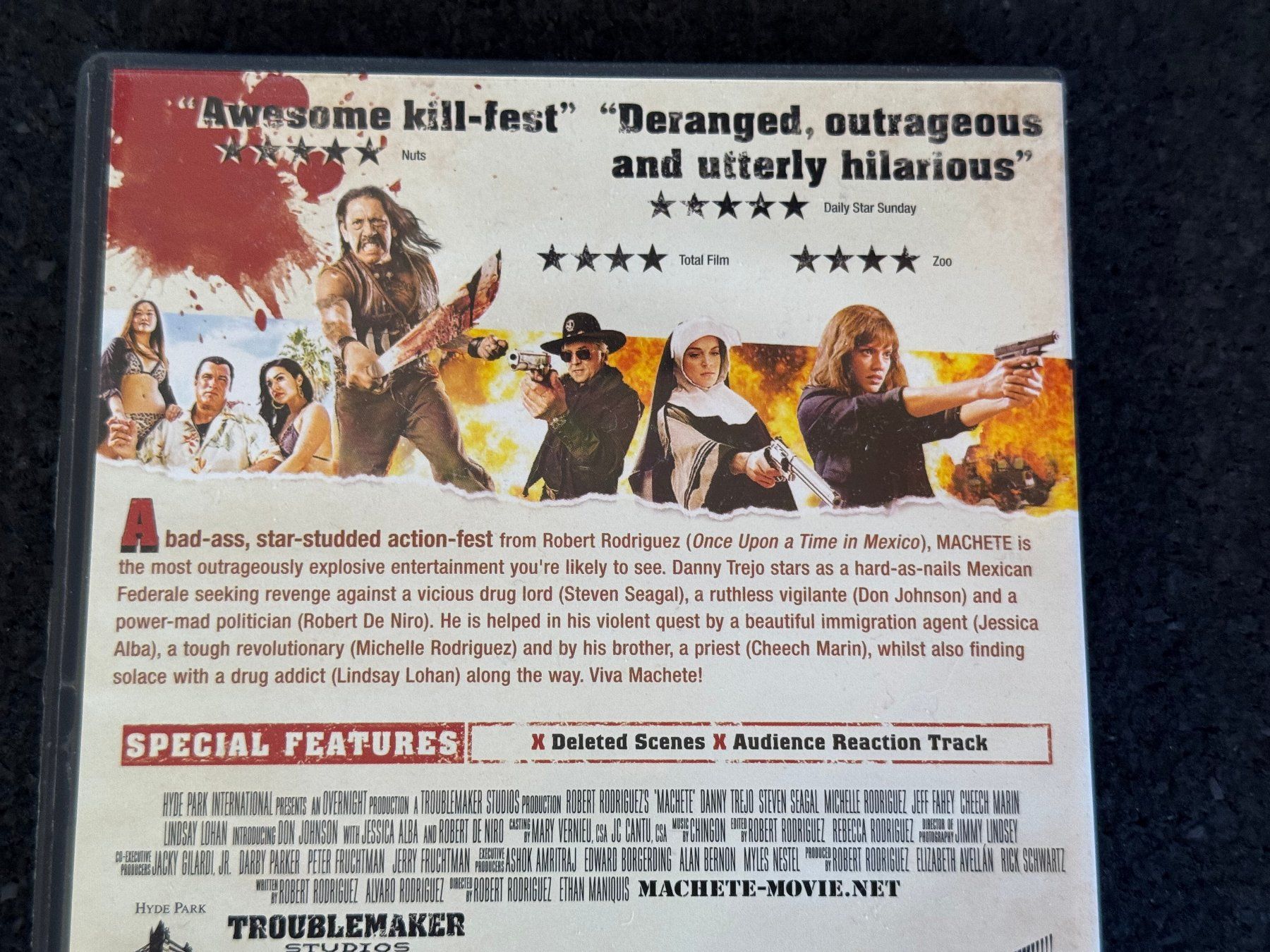 Tutti i DVDs: MACHETE DVD EN Robert Rodriguez Film – Usato da Fribourg venduto da tschjoly 2