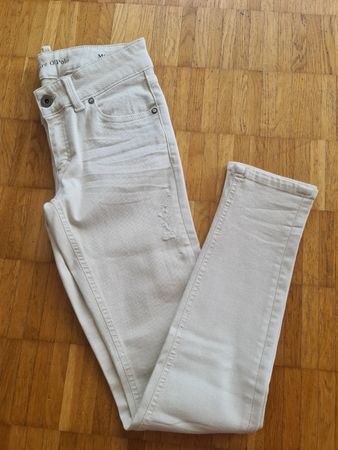 Marc O'Polo Damen Hose beige Gr 26 neuwertig 