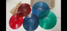 K.. R J) Phonycord Flexible 4x ganze Schallplatten-Set, Rar!