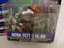 Star Wars Boba Fett vs. IG-88 Kenner, Originalverpackt! 1996