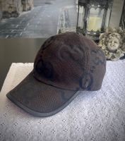 ⚜️ GUCCI Cap M, dunkelbraun-schwarz, 58cm, top!