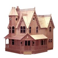 Imposanter Bausatz im Tudor Still The Pierce" 1:12 aus Holz