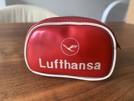 Vintage Lufthansa Beutel (mind 20-30-jährig)