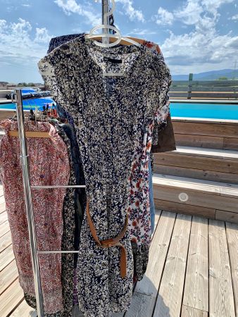 Petite robe WE légère d’été avec ceinture T38