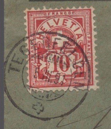 Alle Briefmarken: TEGERFELDEN 5.VIII.91   K. Mühlebach - Keller – Gebraucht aus Aarau von kufi44 1