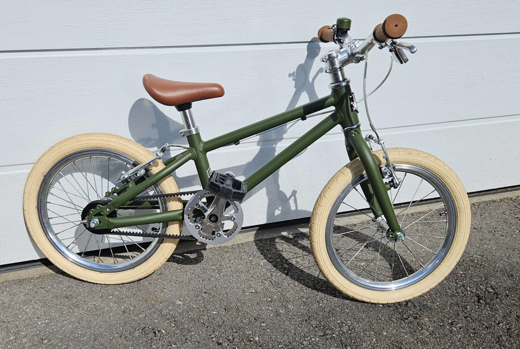 Siech Biciclette: Kindervelo Siech 16"' in Army Green – Nuovo (secondo la descrizione) da Hedingen venduto da spezialknallfrosch 2