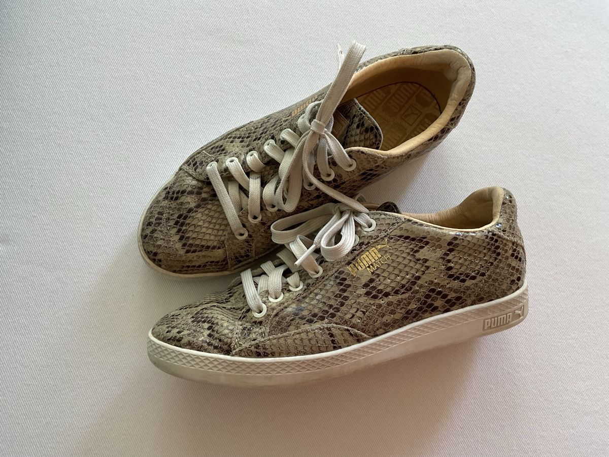 Puma Scarpe da donna: Puma Match Sneaker Schlangenmuster Grösse 37. – Usato da Roggwil TG venduto da Straven